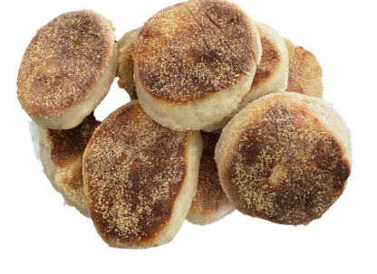 Homemade Sourdough English Muffins