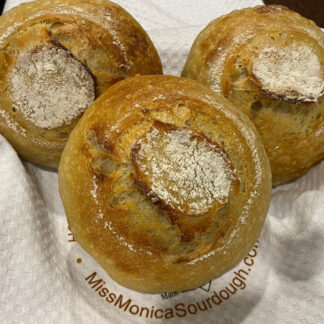 Homemade Sourdough Bread Soup Boules