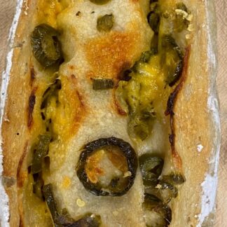 Fresh Homemade Jalapeno & Cheddar Cheese Sourdough Bread