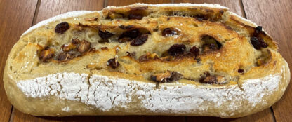 Fresh homemade sourdough Cranberry & Walnut Loaf