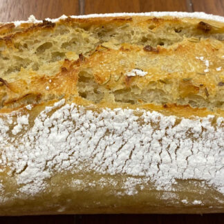 Fresh Homemade Roasted Garlic & Rosemary Sourdough