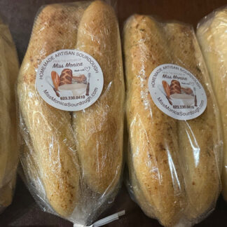 Fresh Homemade Sourdough Breadsticks